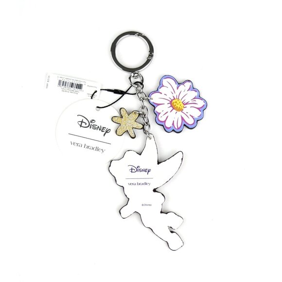 Vera Bradley Tinker Bell's Flight Bag Charm NWT - Picture 2 of 2